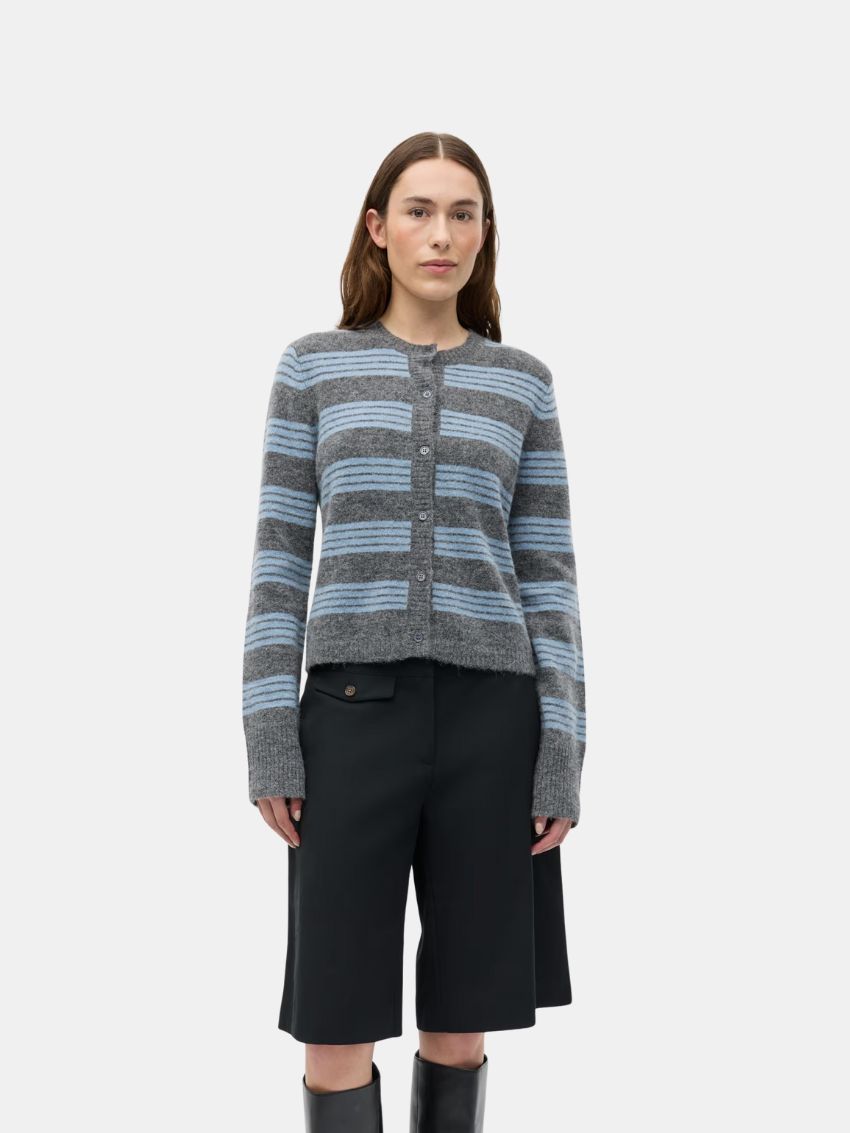 Enada Cardigan L/S i Faded Denim fra Envii | Shop Envii hos AndPants ...